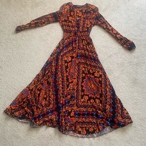 SHEIN tribal pattern dress